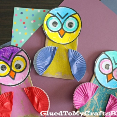 Toilet Paper Roll Owl Craft