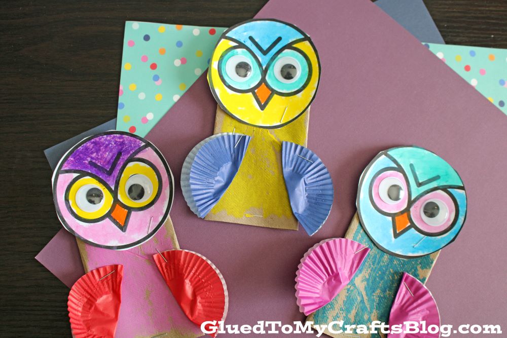 Paper clearance owl craft