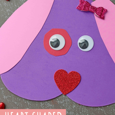Craft Foam Heart Valentine Puppies - Kid Craft