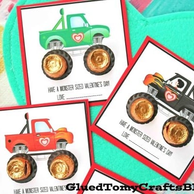 Have A Monster Sized Valentine's Day - Free Printable