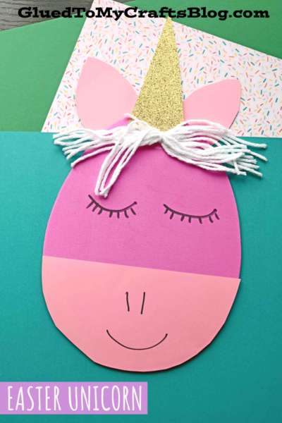 Craft Foam Egg Unicorn