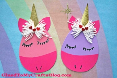 Easter Egg Unicorn Craft Idea