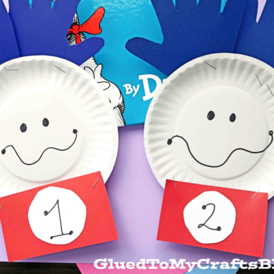 The SIMPLEST Paper Plate Thing 1 & 2 Kid Craft Idea