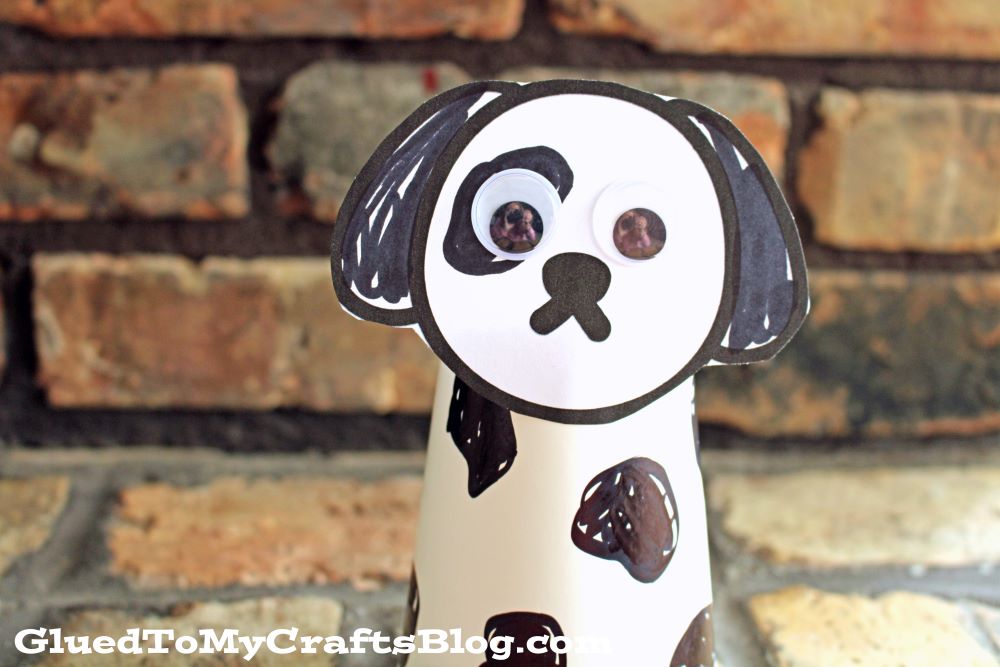 DIY Squeaky Easter Egg Stuffed Dog Toys - Dalmatian DIY