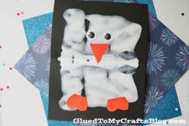 Paint Splat Penguin Friends - Kid Craft