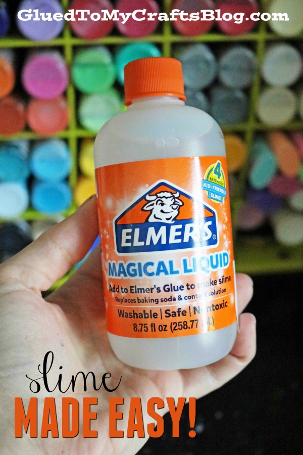 Slime Made Easy Elmer’s Glue Slime Magical Liquid Activator Solution