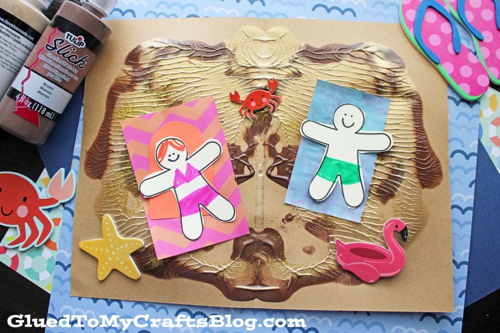 Paint Splat Beach Day Summer Craft-2