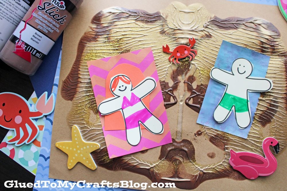 Paint Splat Beach Day Summer Craft