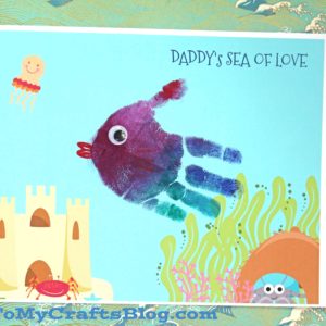 Dad's Ocean of Love - Keepsake Printable