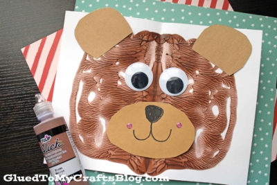 Paint Splat Teddy Bear Craft