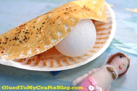 Paper Plate Oyster - Summer Kid Craft