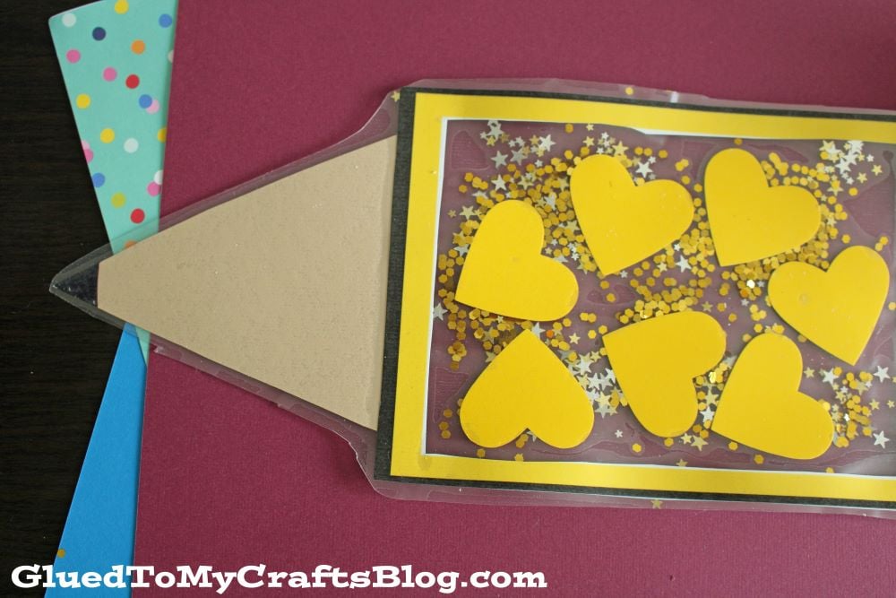 Stained Glass Pencil Craft For Kids