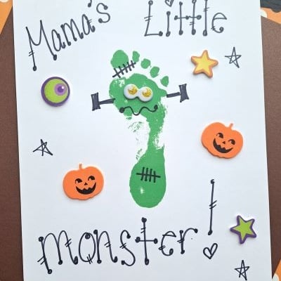 FOOTPRINT FRANKENSTEIN KEEPSAKE