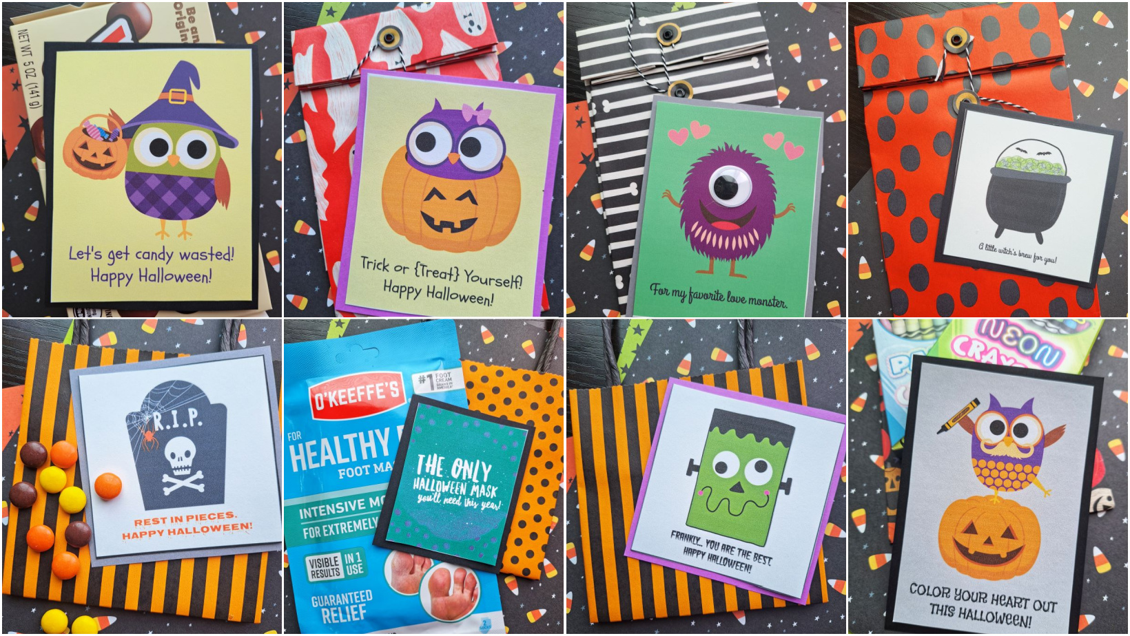 Goblin Potion Halloween Printables and Straw Toppers - Clean and