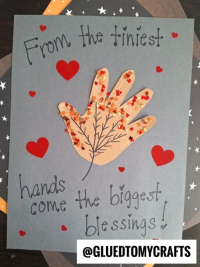From The Tiniest Hands Comes The Biggest Blessings