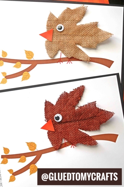 LEAF BIRD ON BRANCH - FREE PRINTABLE!