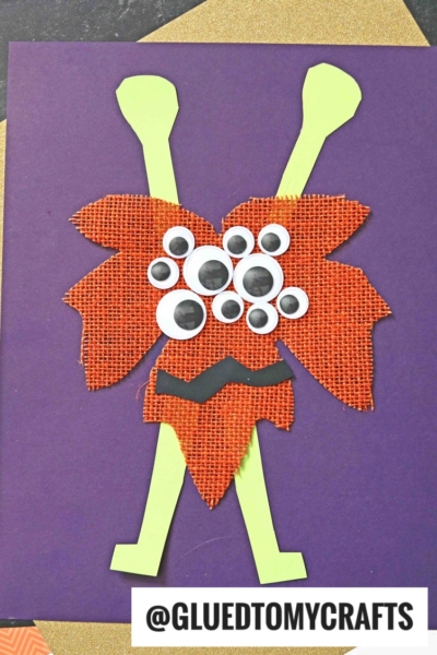 LEAF MONSTER - JUST ADD GOOGLY EYES