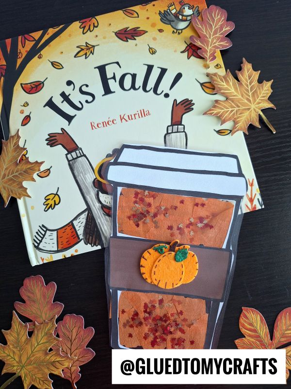 Stained Glass Pumpkin Spice Latte Craft