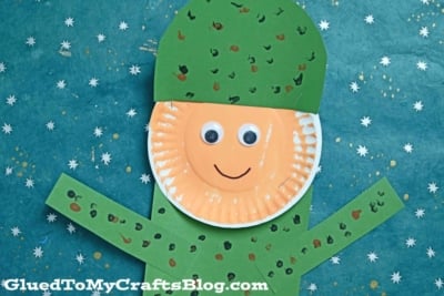 Paper Plate Soldier - Veteran's Day Craft Idea