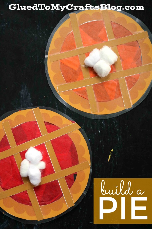Stained Glass Pie Craft