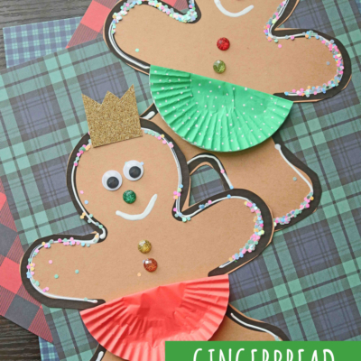 Paper Gingerbread Cookie Princess