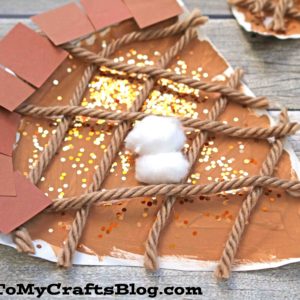 Paper Plate Apple Pie Slice - Kid Craft
