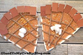 Paper Plate Apple Pie Slice - Kid Craft