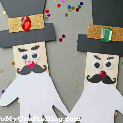 Popsicle Stick Nutcracker Holiday Craft For Kids