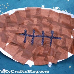 Paper Plate Football {Kid Craft}