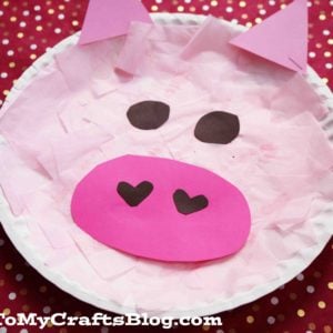 Paper Plate Piggy {Kid Craft}
