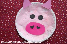 Paper Plate Piggy {Kid Craft}
