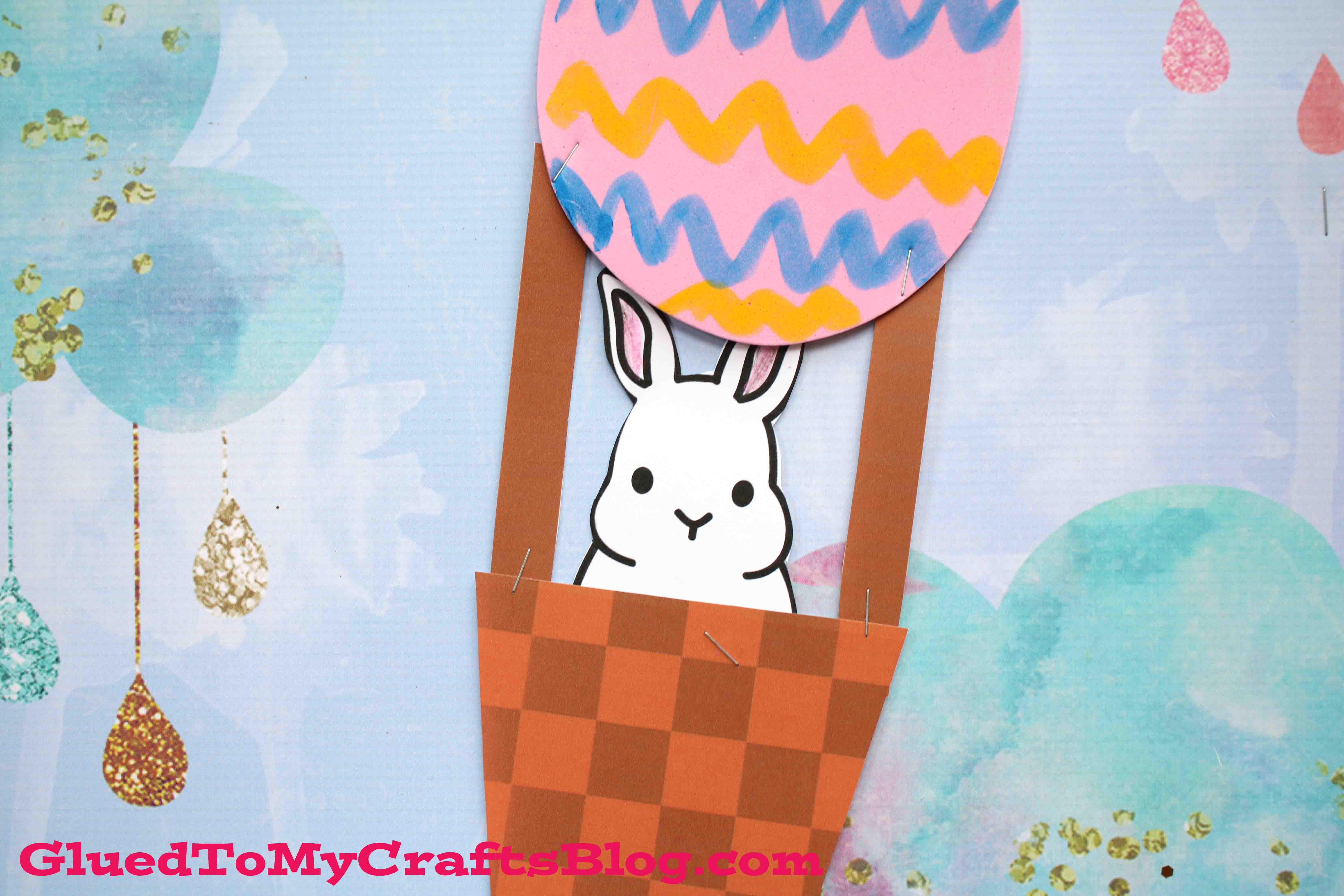 Easter Egg Hot Air Balloon - Kid Craft