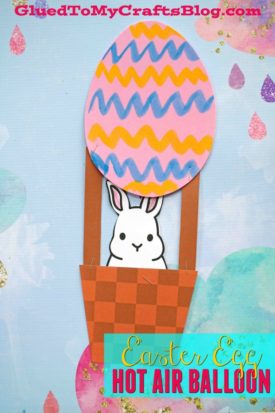 Easter Egg Hot Air Balloon - Kid Craft
