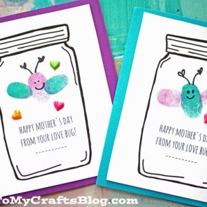 Mother's Day Love Bug Cards - Kid Craft