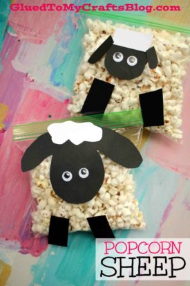 Creative Popcorn Sheep - Kid Craft