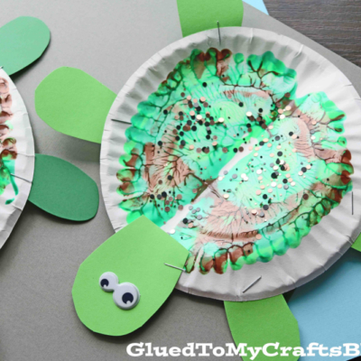 Paint Splat Turtle Friends - Kid Craft Idea