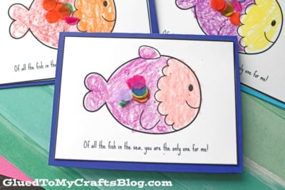 All The Fish In The Sea Card For Father's Day