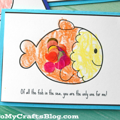 All The Fish In The Sea Card For Father's Day