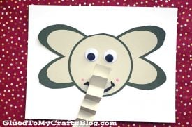 Paper Elephant Craft For Kids