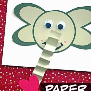 Popsicle Stick Giraffe Puppet