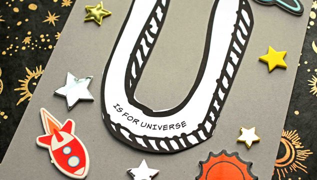 Paper "U" is for Universe - Kid Craft
