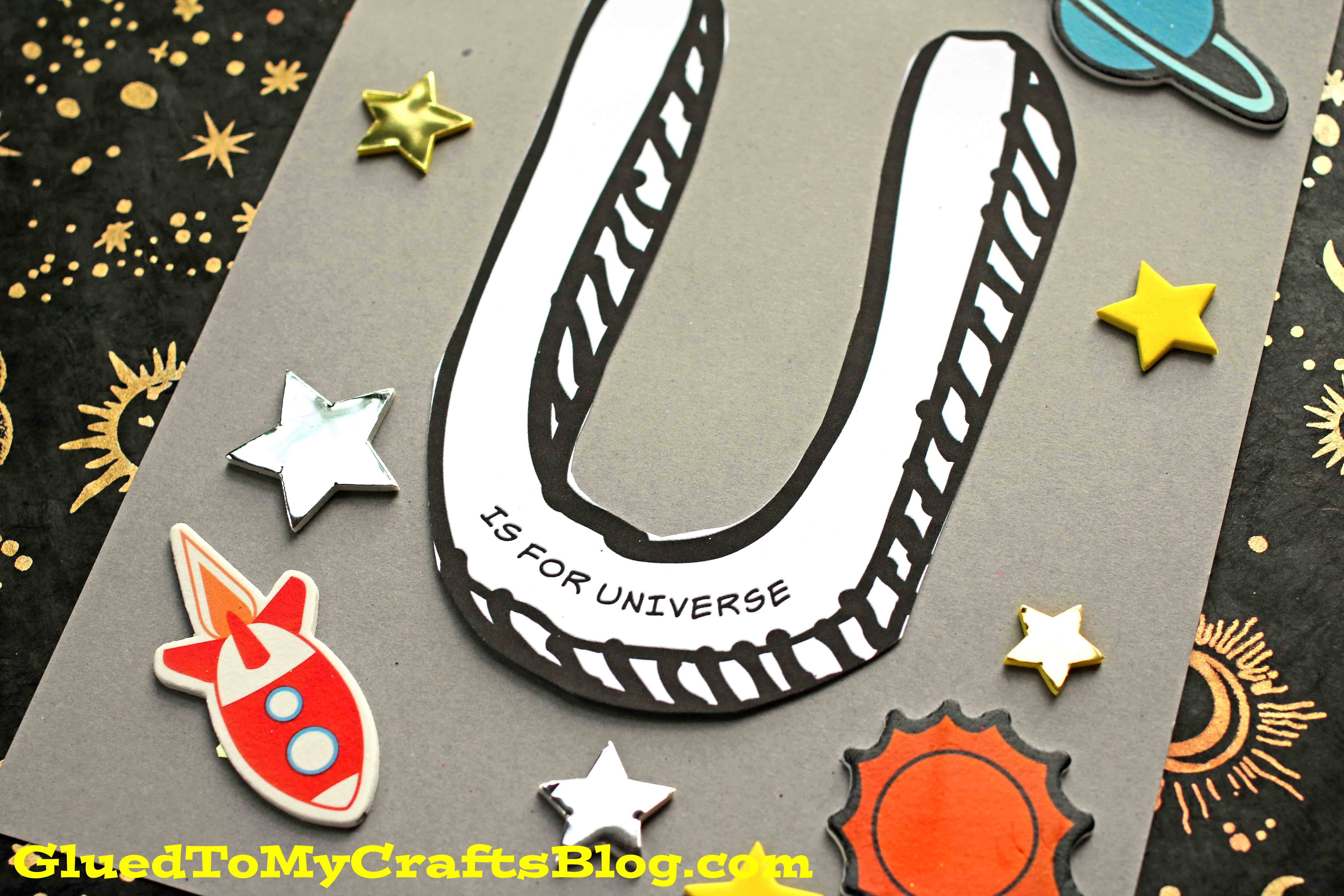 Paper "U" is for Universe - Kid Craft