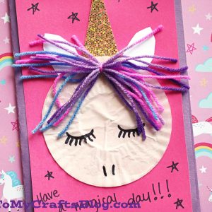 Paper Cupcake Liner Unicorn - Kid Craft