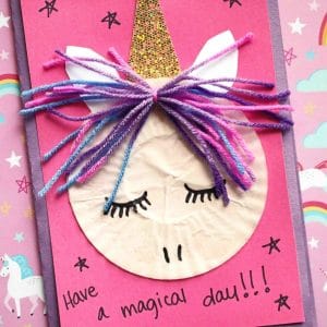 Paper Cupcake Liner Unicorn - Kid Craft