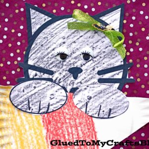 Paper Black Cat and Candy Corn - Kid Craft