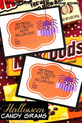 Free Halloween Candy Grams Printable For PTA Fun!