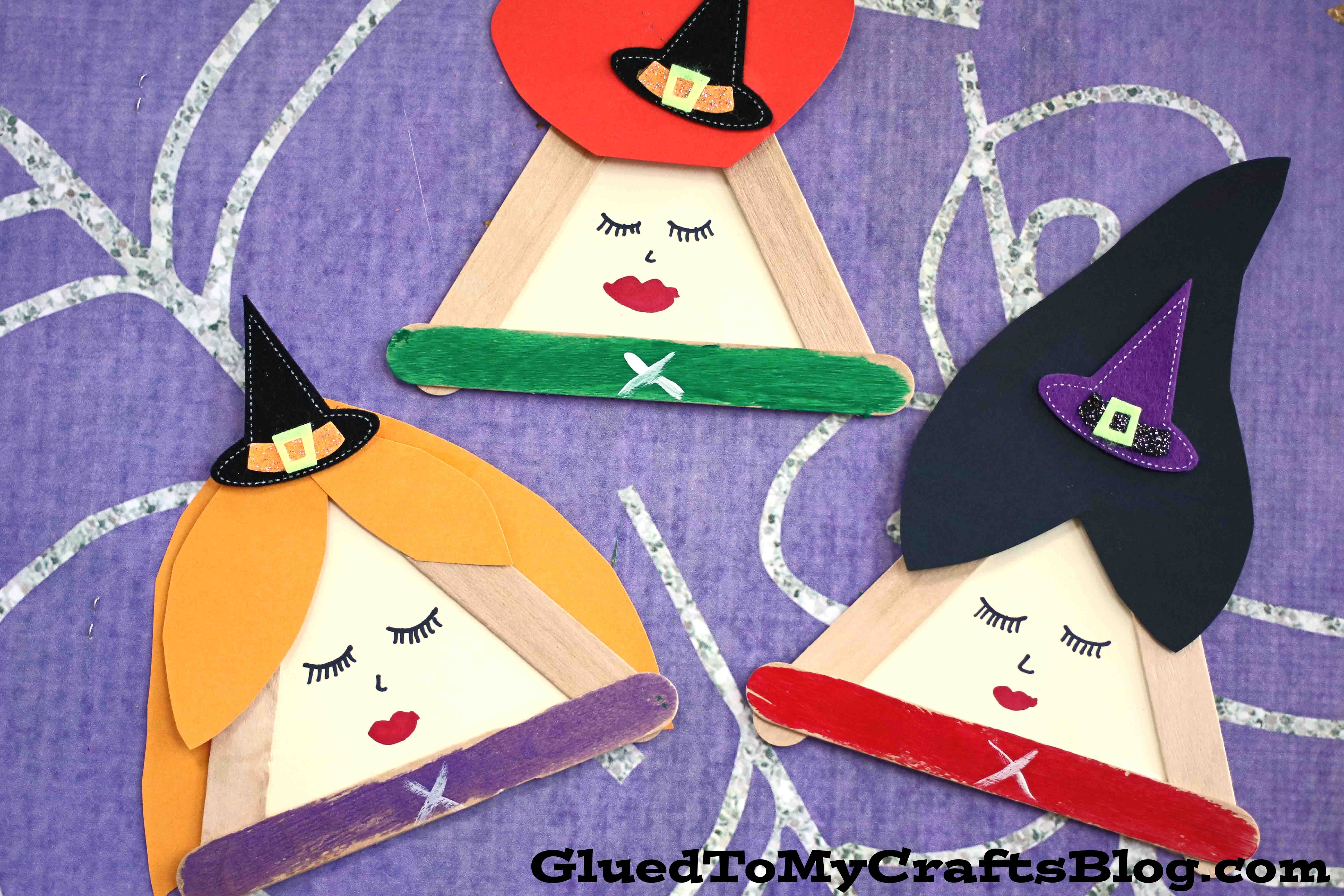 Popsicle Stick Sanderson Sisters - Kid Craft