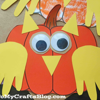 Paper Pumpkin Owl Craft For Kids