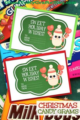 Christmas Candy Grams - Sweet Holiday Wishes