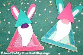 Popsicle Stick Bunny Gnome - Kid Craft